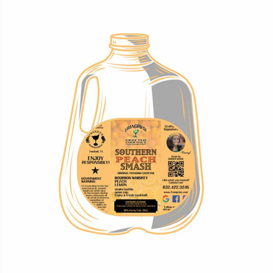 Southern Peach Smash Jug