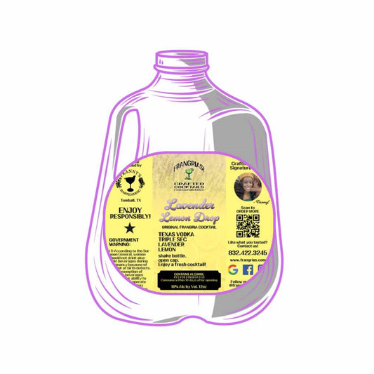 Lavender Lemon Drop Jug