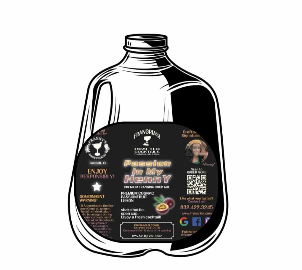 Passion in my Henny Premium Jug