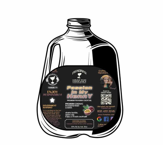 Passion in my Henny Premium Jug